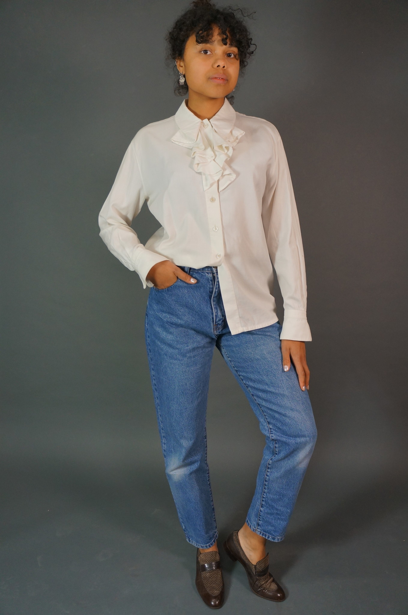 Escada Ruffle Blouse