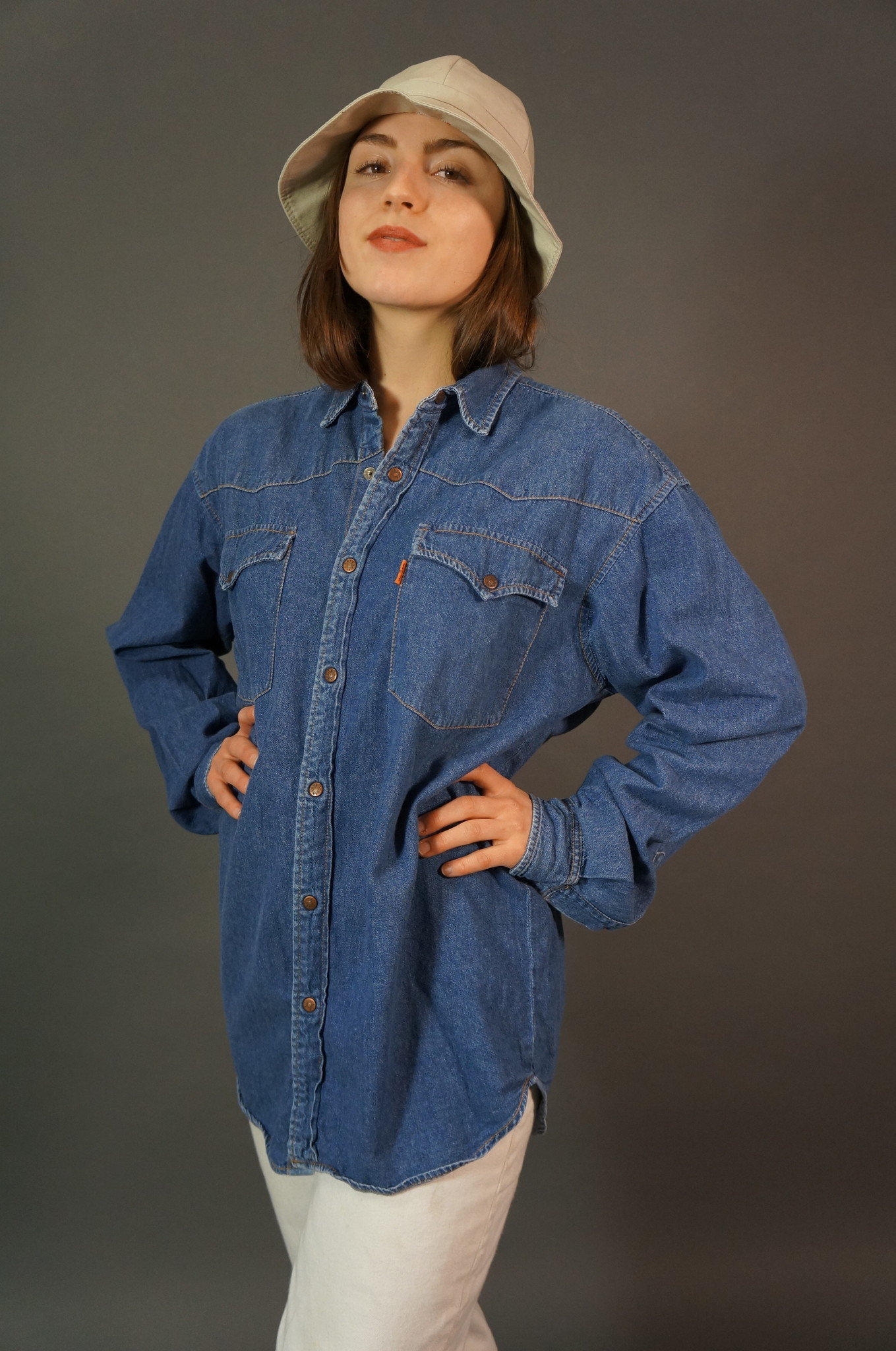 Levi's Orange Tab Blouse Dash