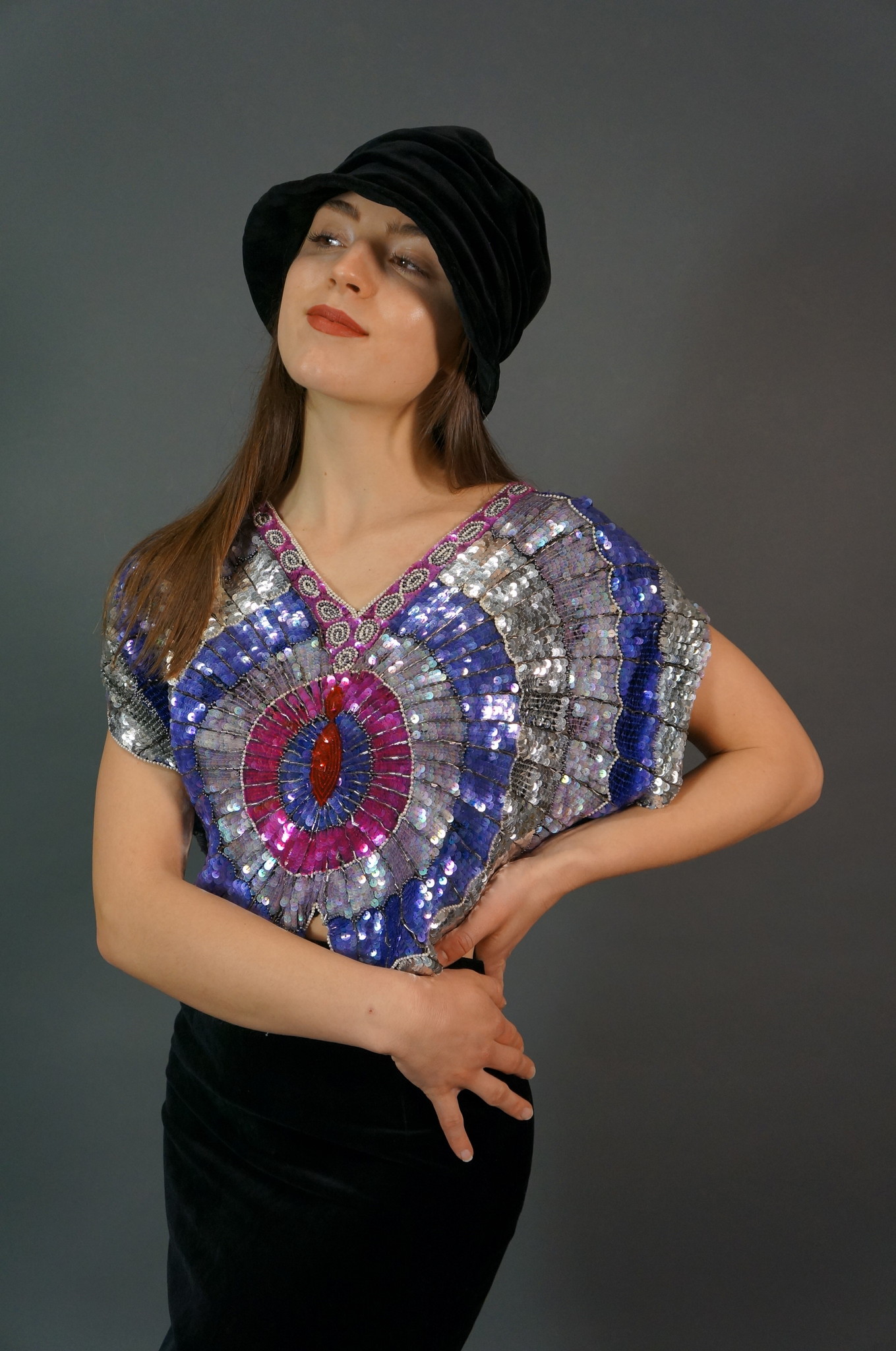 Floral Butterfly Top