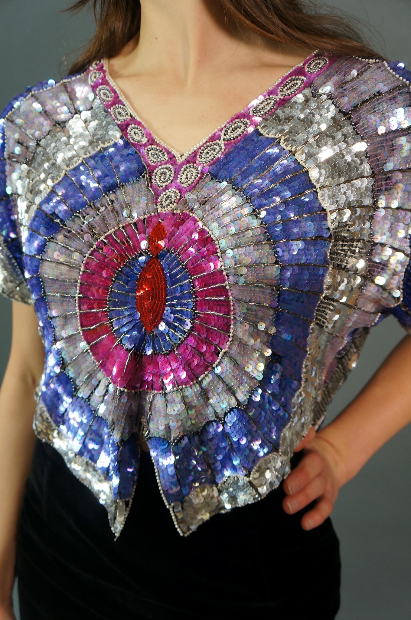 Floral Butterfly Top