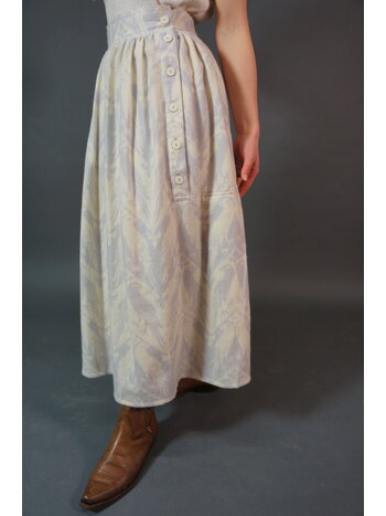 Escada Button Midi Skirt
