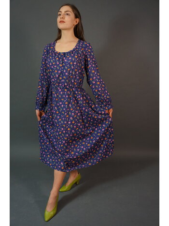 Flowy Floral Midi Dress