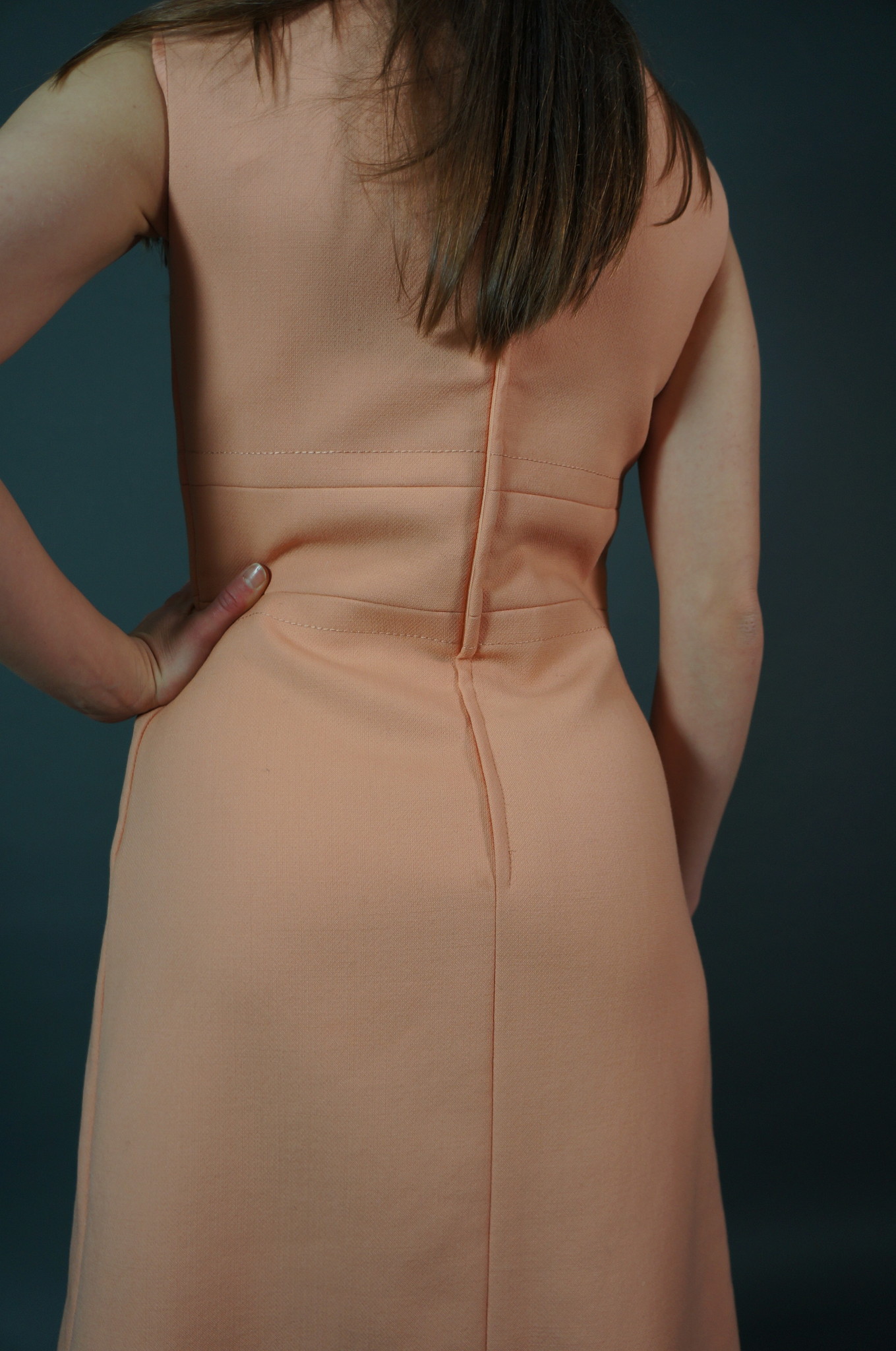 60s Dress Peachy Evie