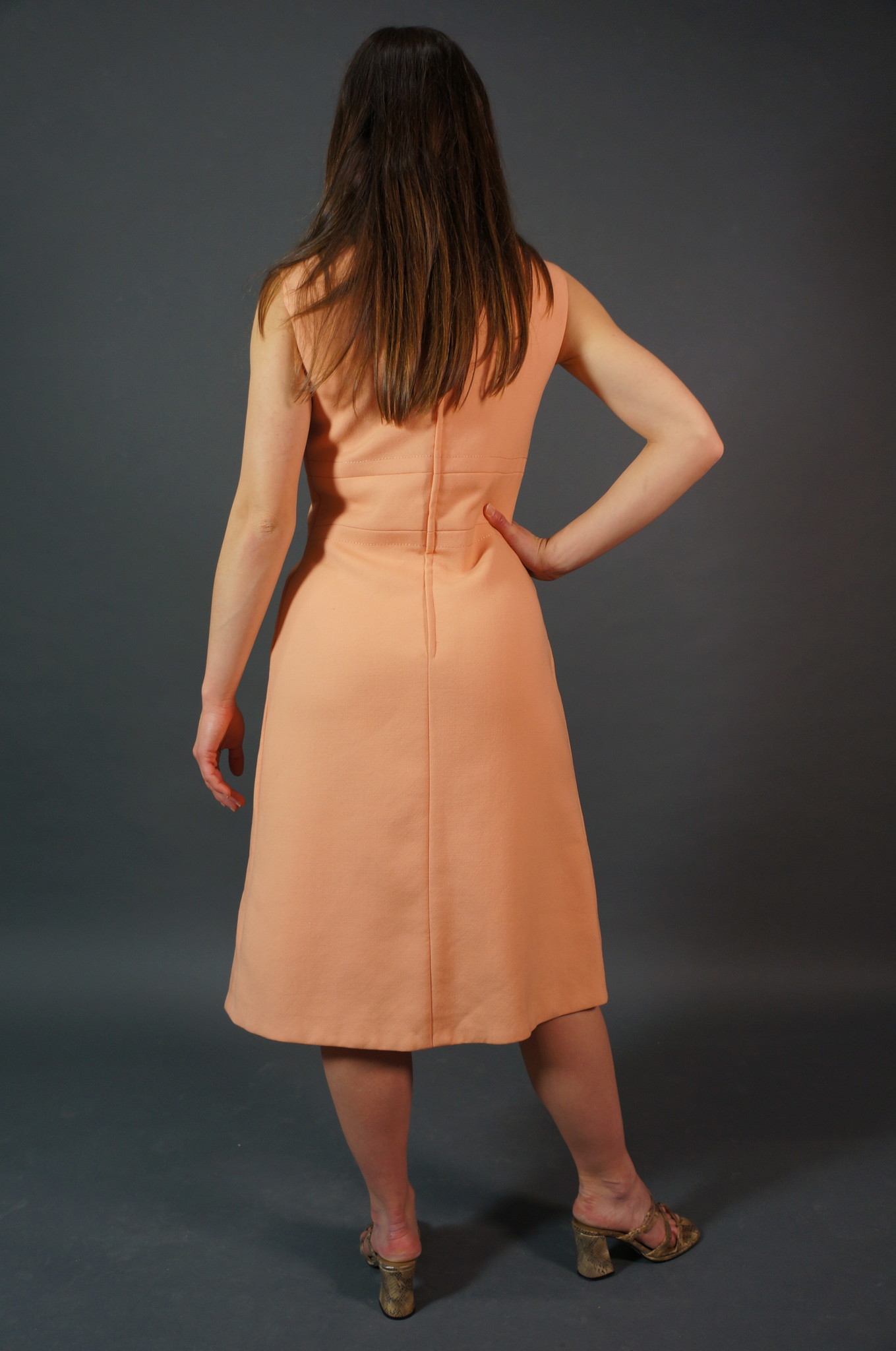 60s Dress Peachy Evie