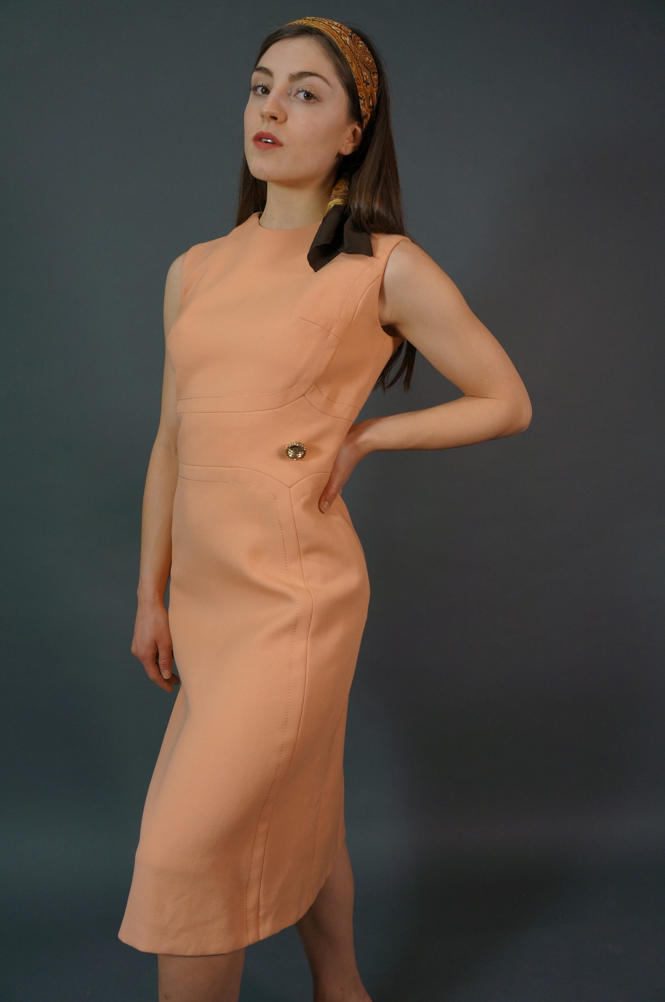 60s Dress Peachy Evie