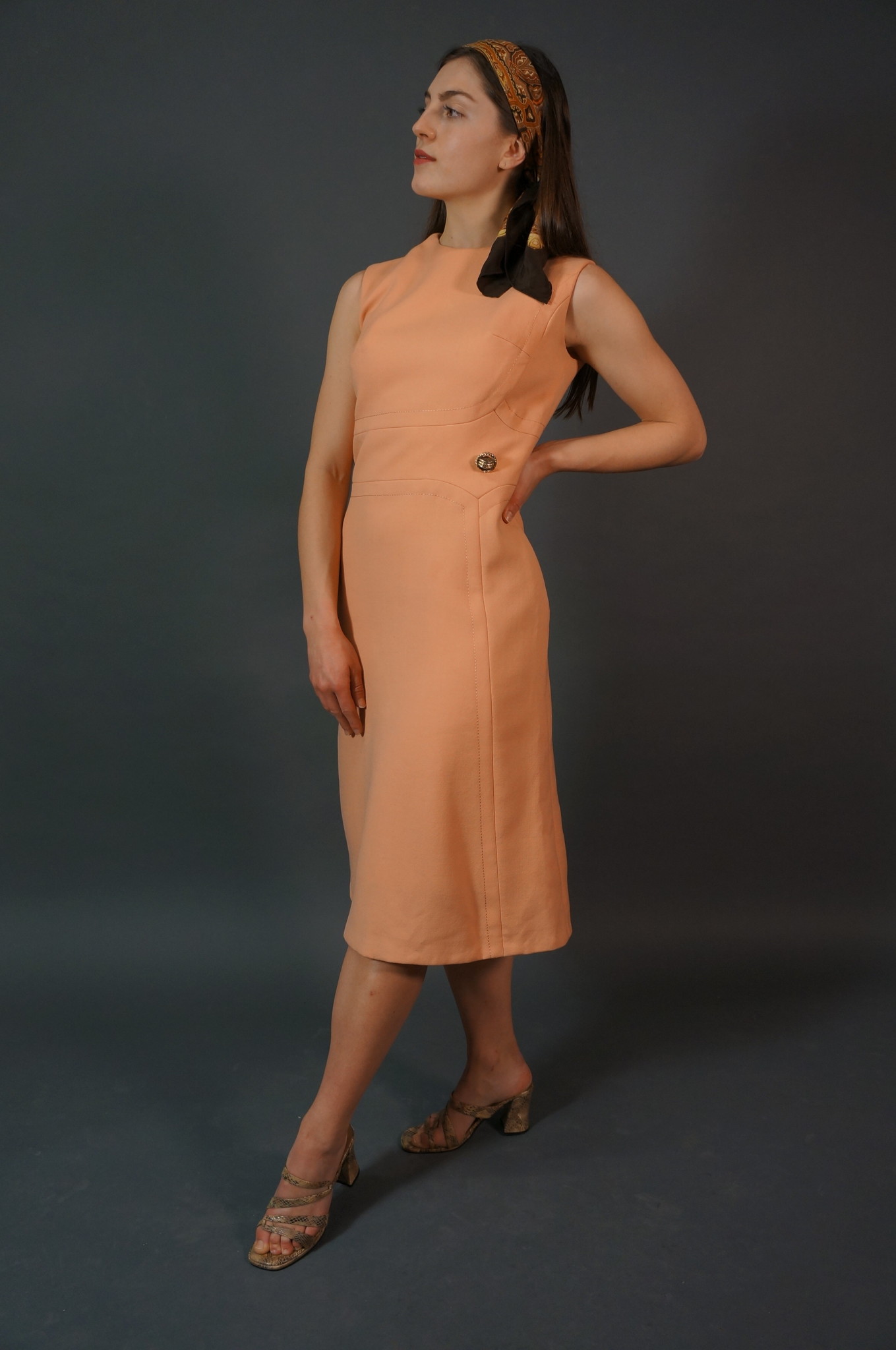 60s Dress Peachy Evie