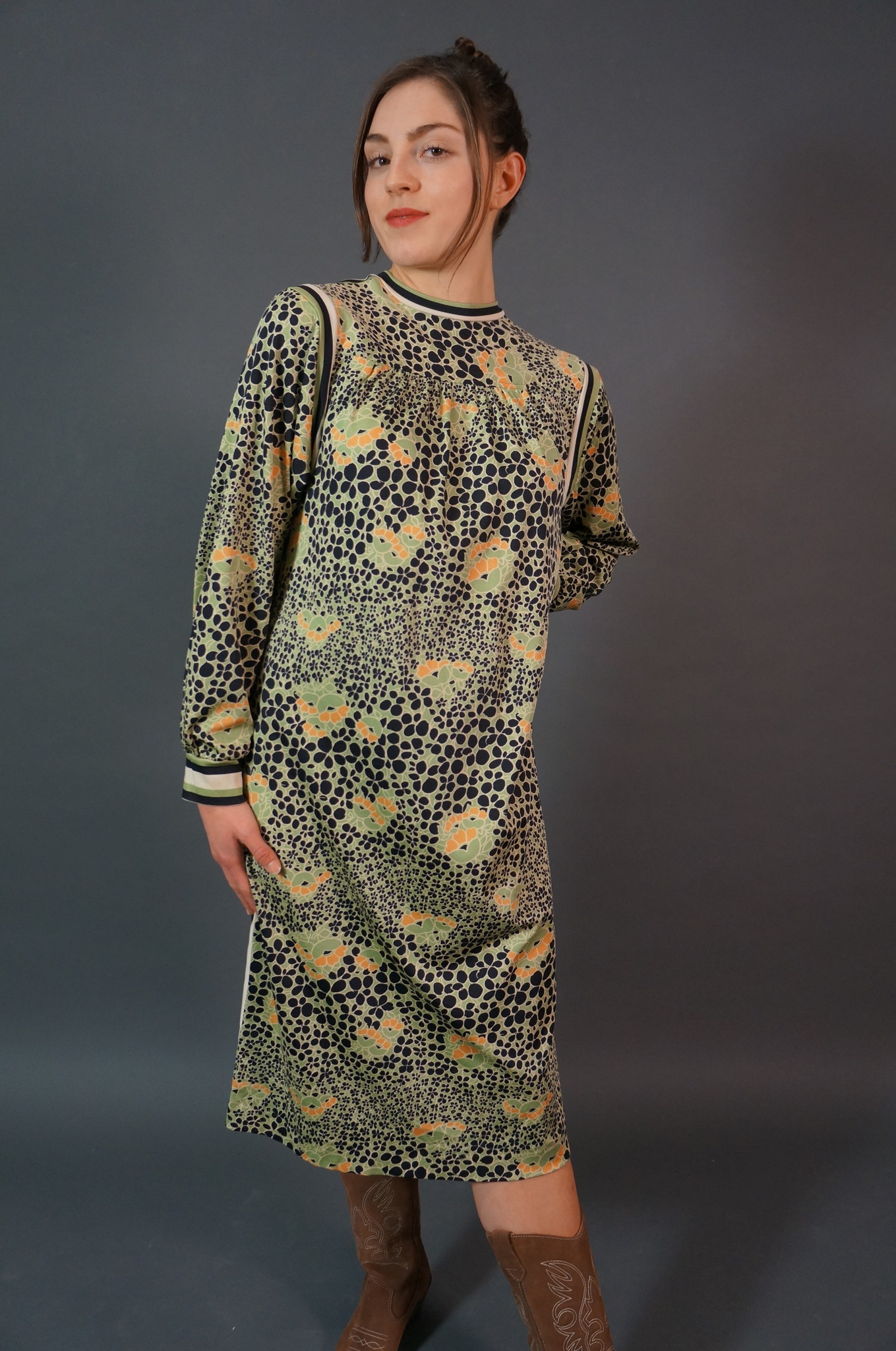70s Riana Midi Dress