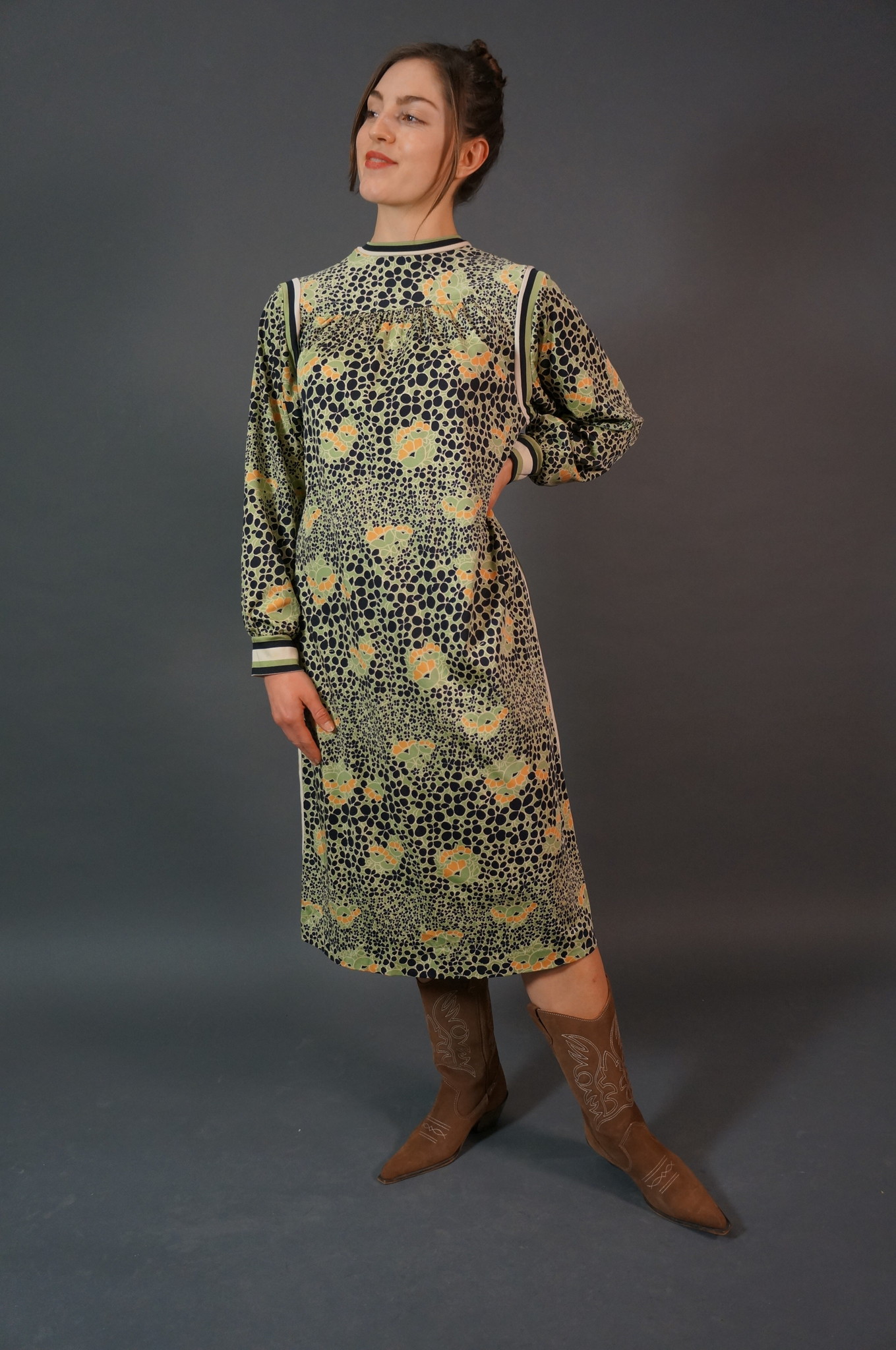 70s Riana Midi Dress