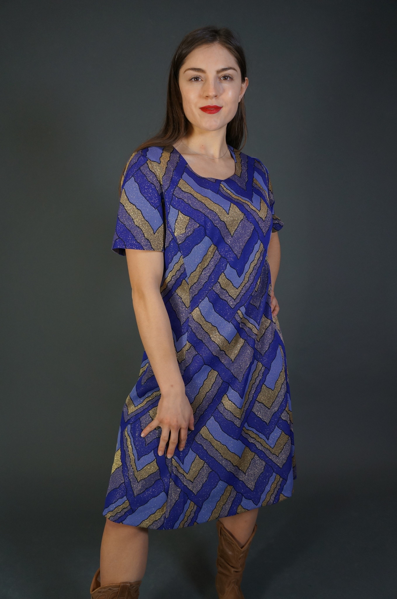 60s Glitter Dress Alba