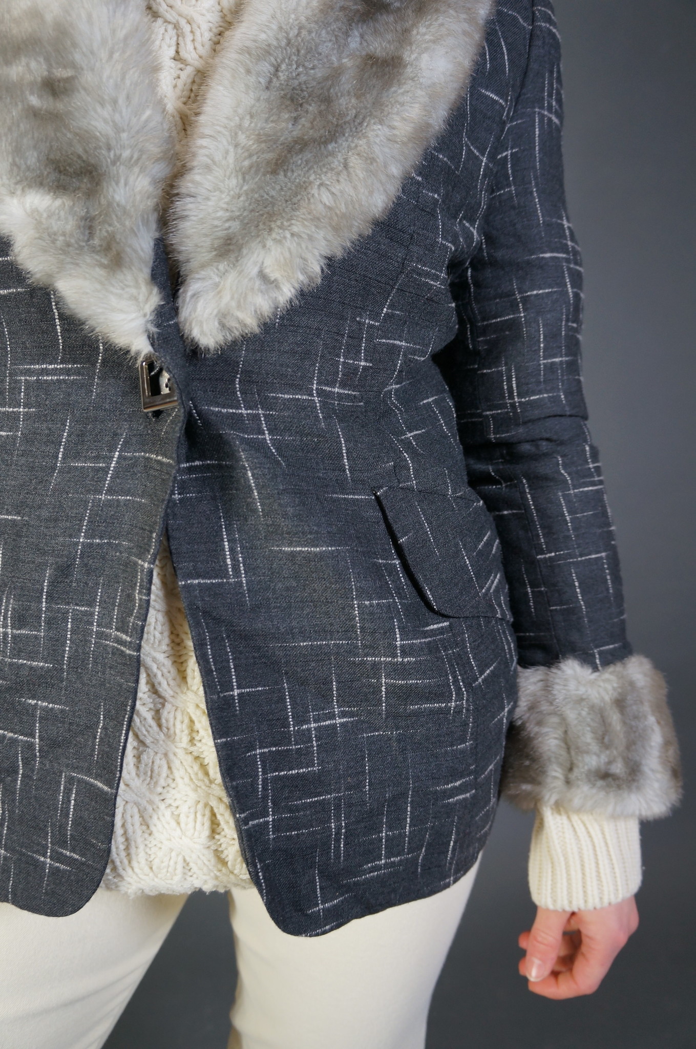 70s Fake Fur Blazer Erin