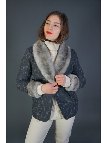 70s Fake Fur Blazer Erin