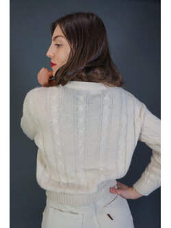 Cable Knit Sweater Blanca