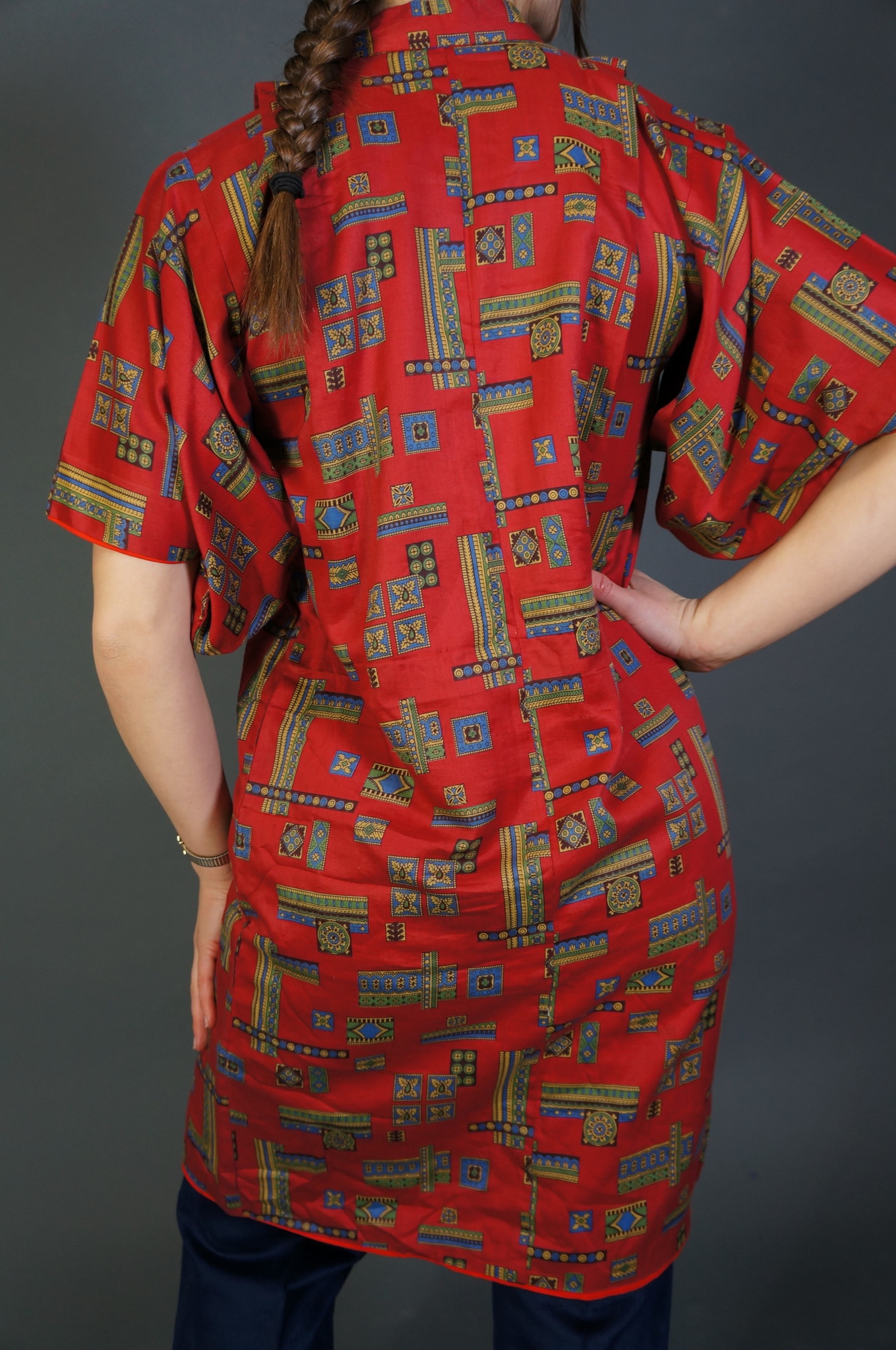 70s Japanese Kids Kimono Eiko