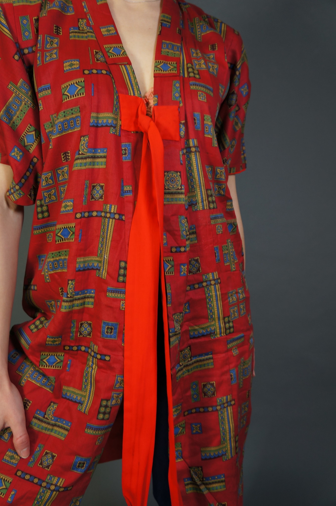 70s Japanese Kids Kimono Eiko