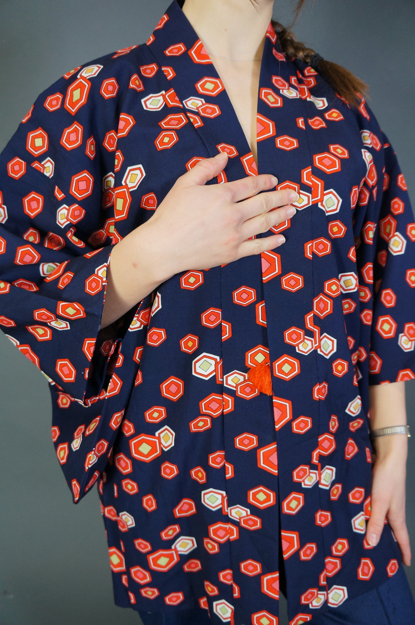 60s Japanese Haori Mikazuki