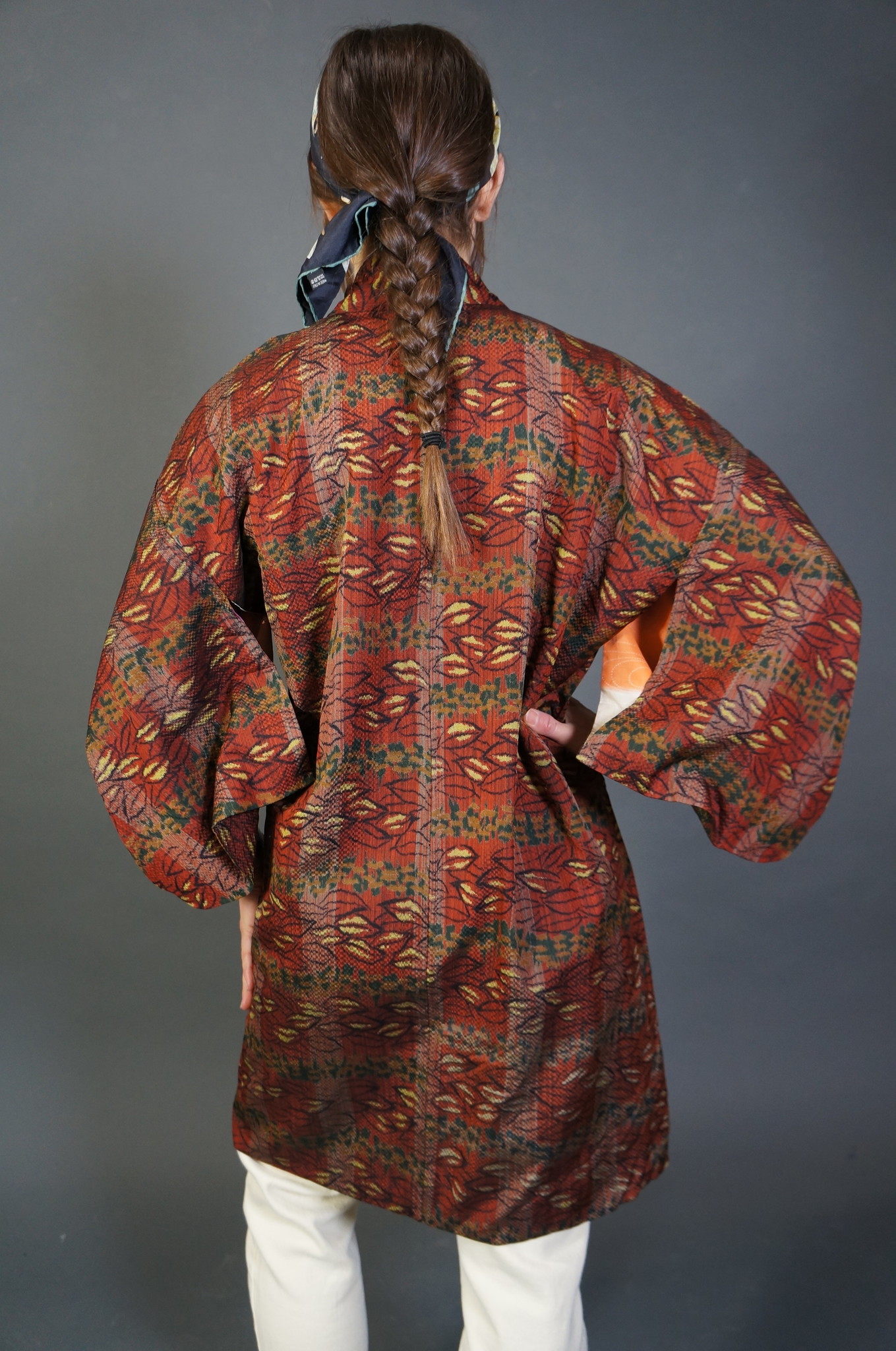 70s Japanese Haori Kurva
