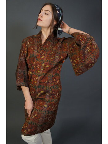 70s Japanese Haori Kurva