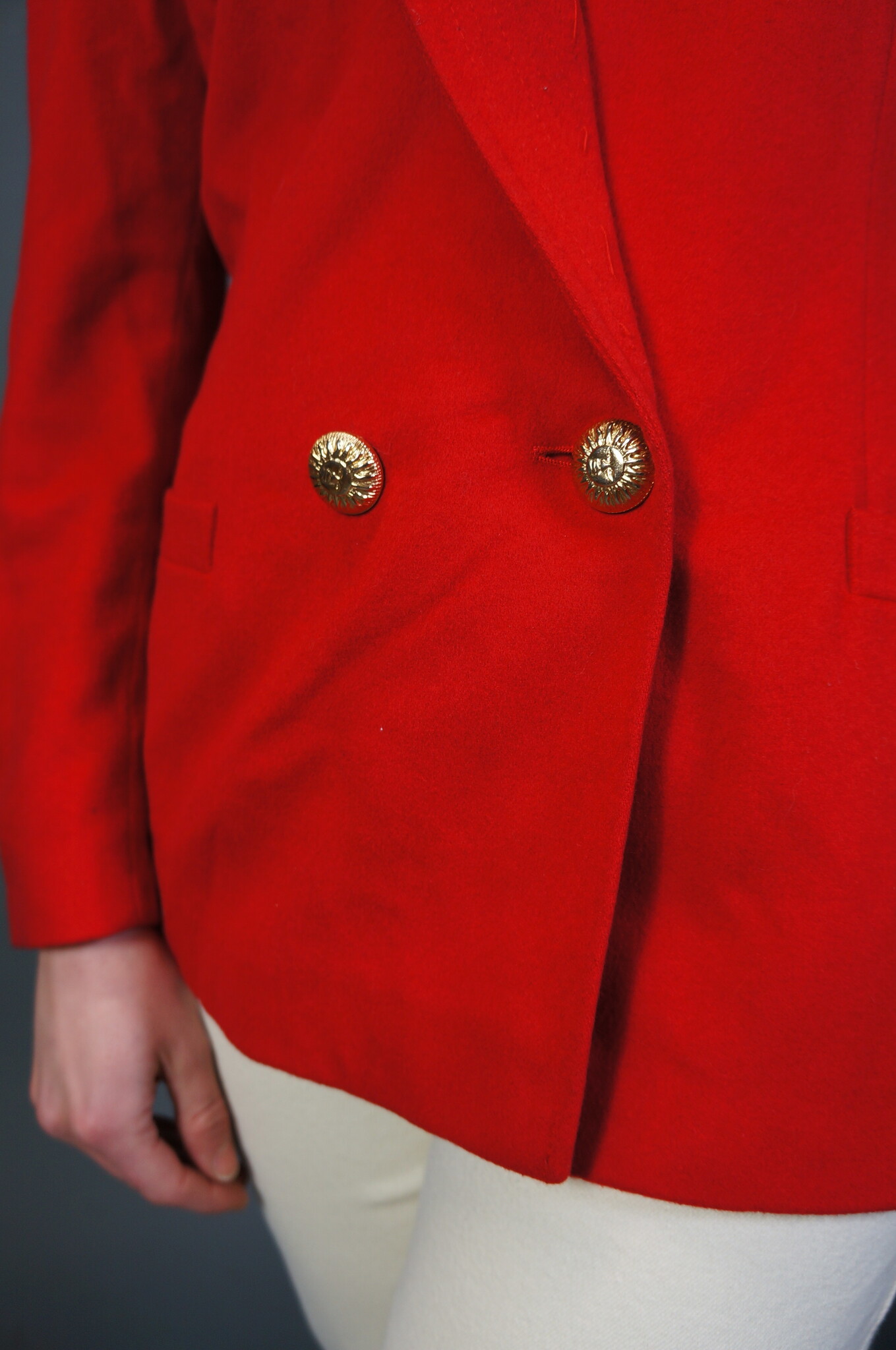 Versace Red Blazer