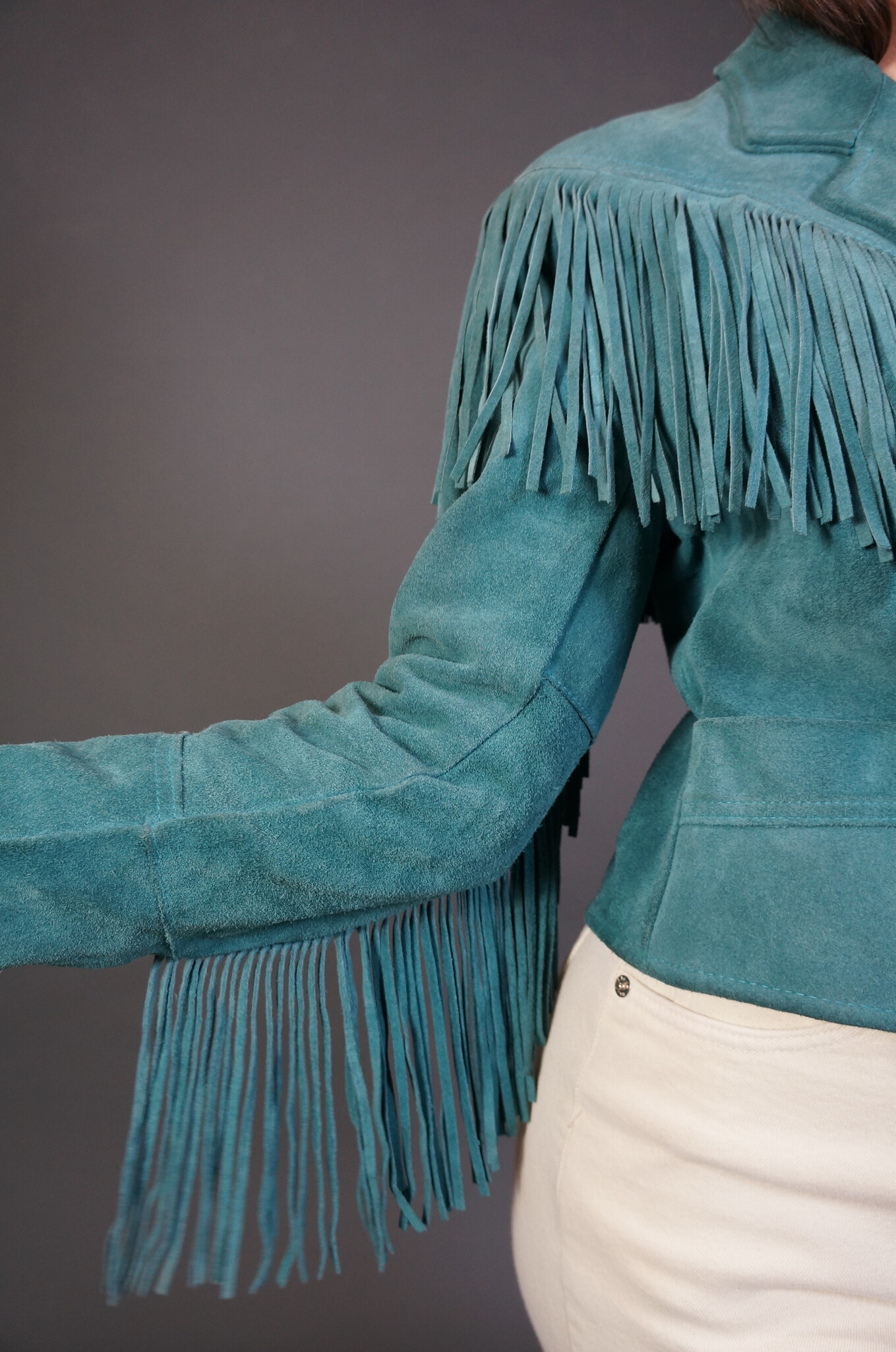 Pioneer Wear Fringe Leather Jacket