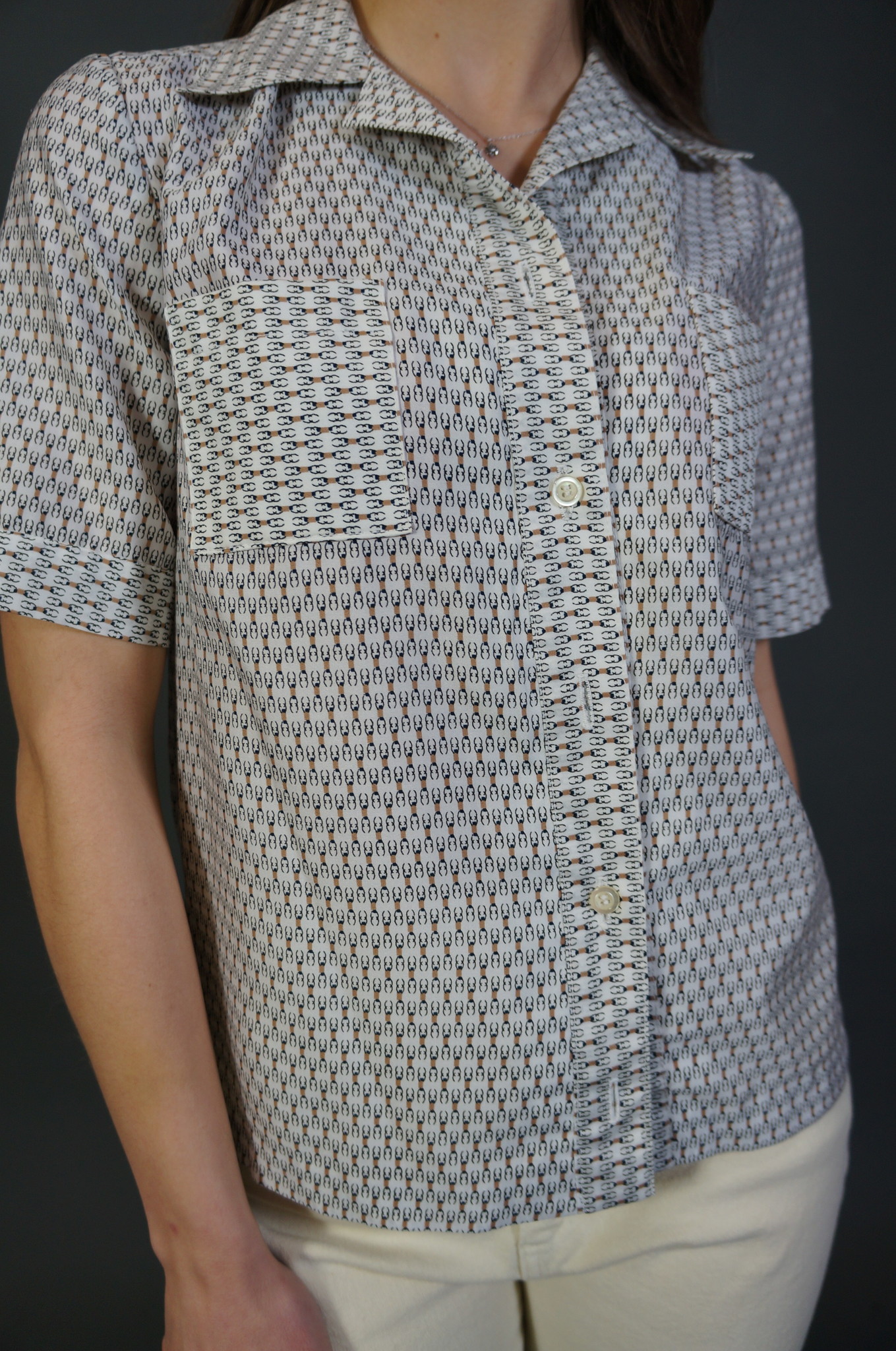 70s  Blouse Jacqueline