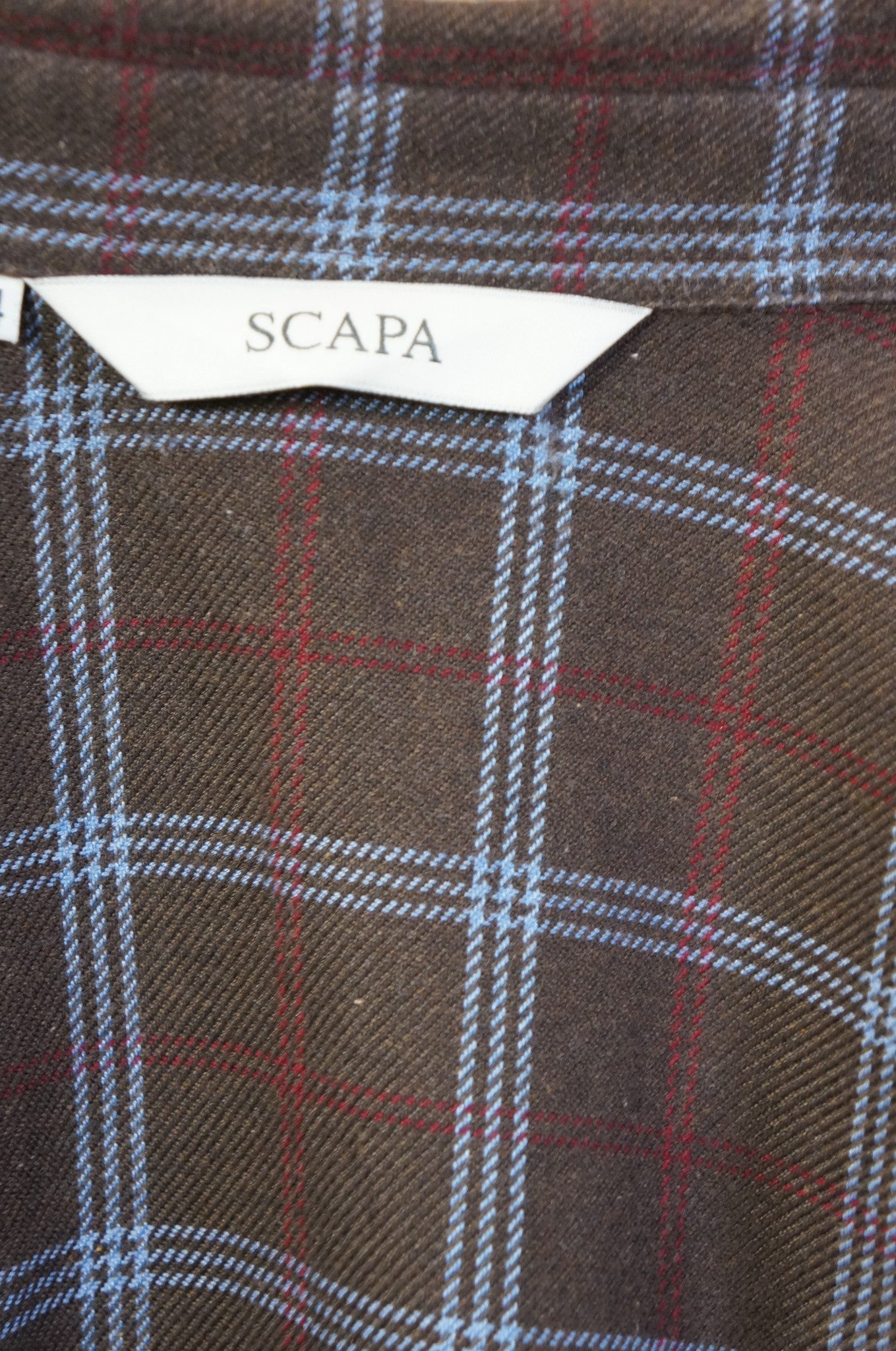 Scapa Flannel Blouse Rory