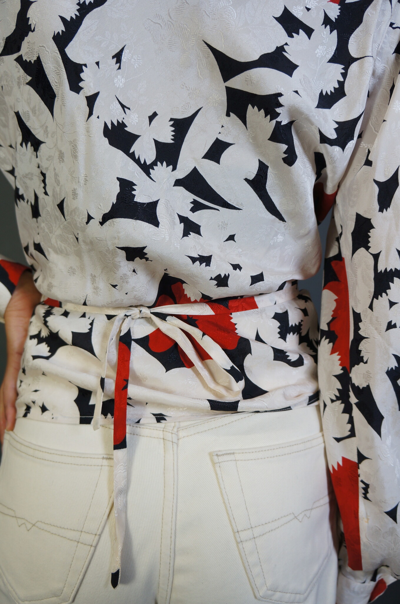 Emanuel Ungaro Flower Blouse
