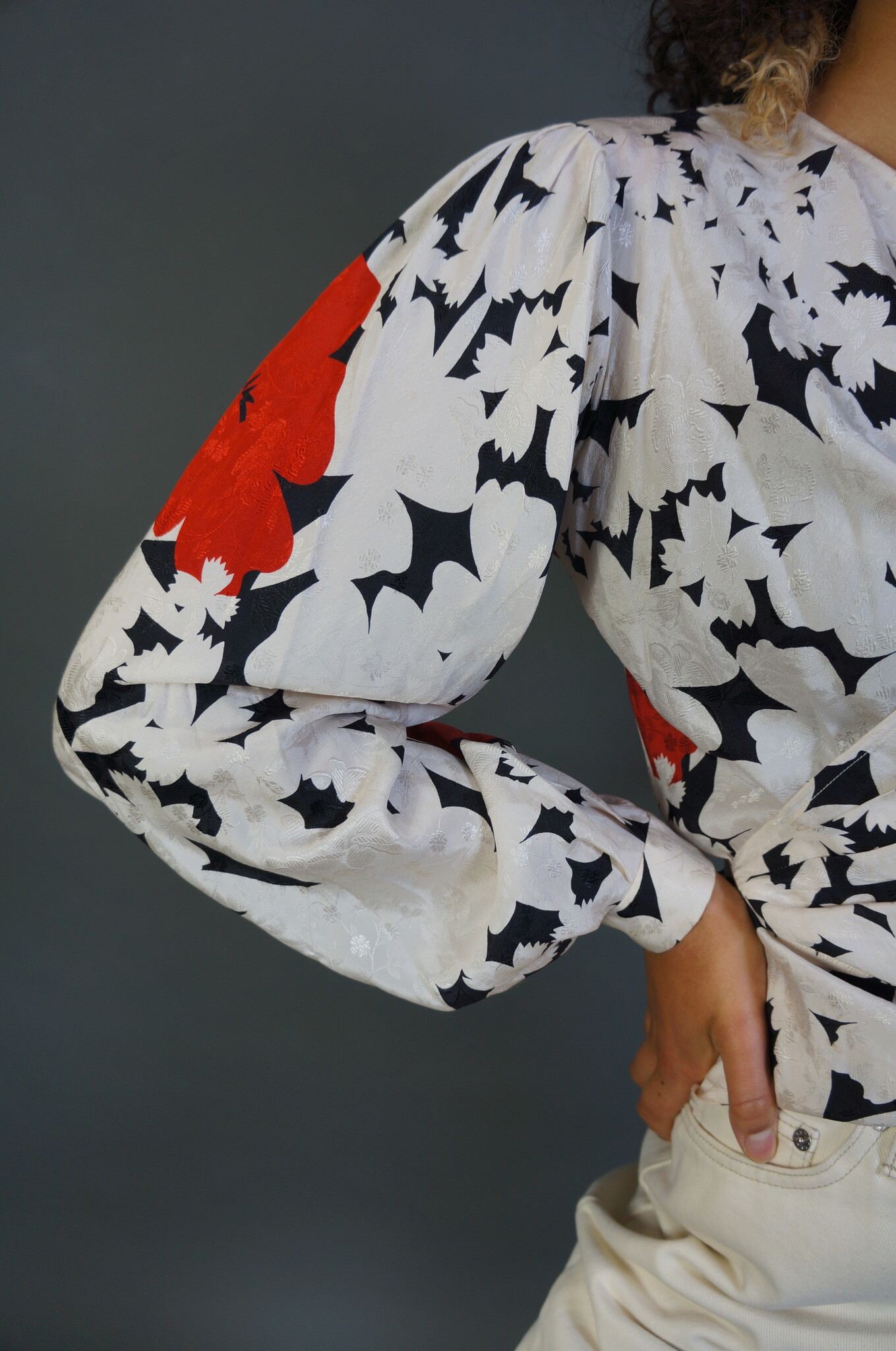 Emanuel Ungaro Flower Blouse