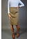Jil Sander Khaki Pencil Skirt