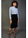 Hermes Velvet Pencil Skirt