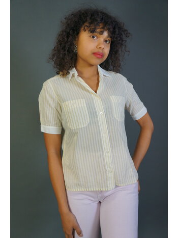 Striped  Celine Blouse