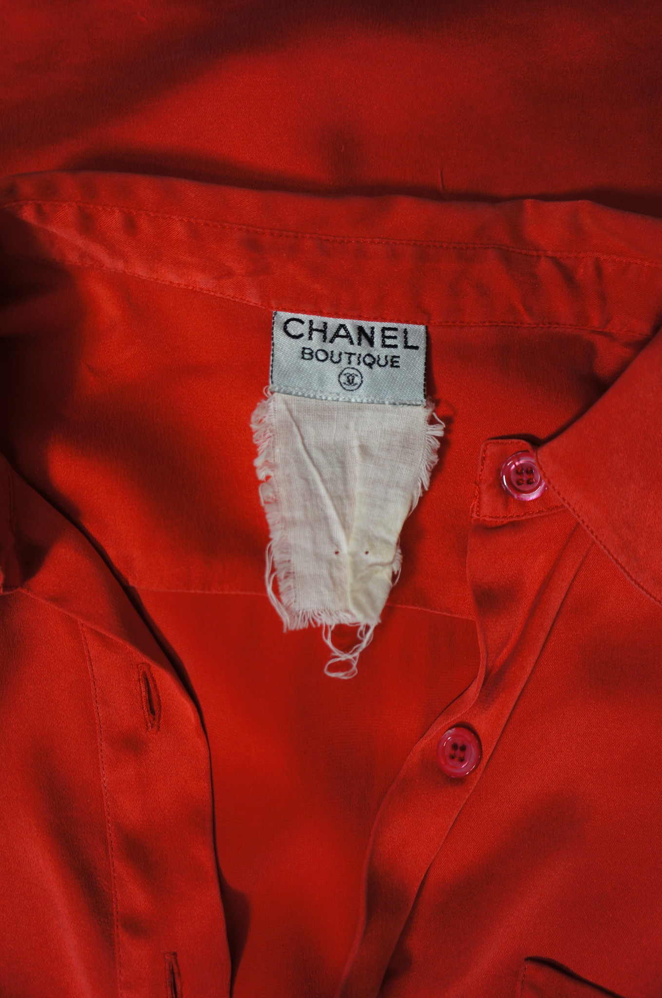 Chanel Blouse Silk