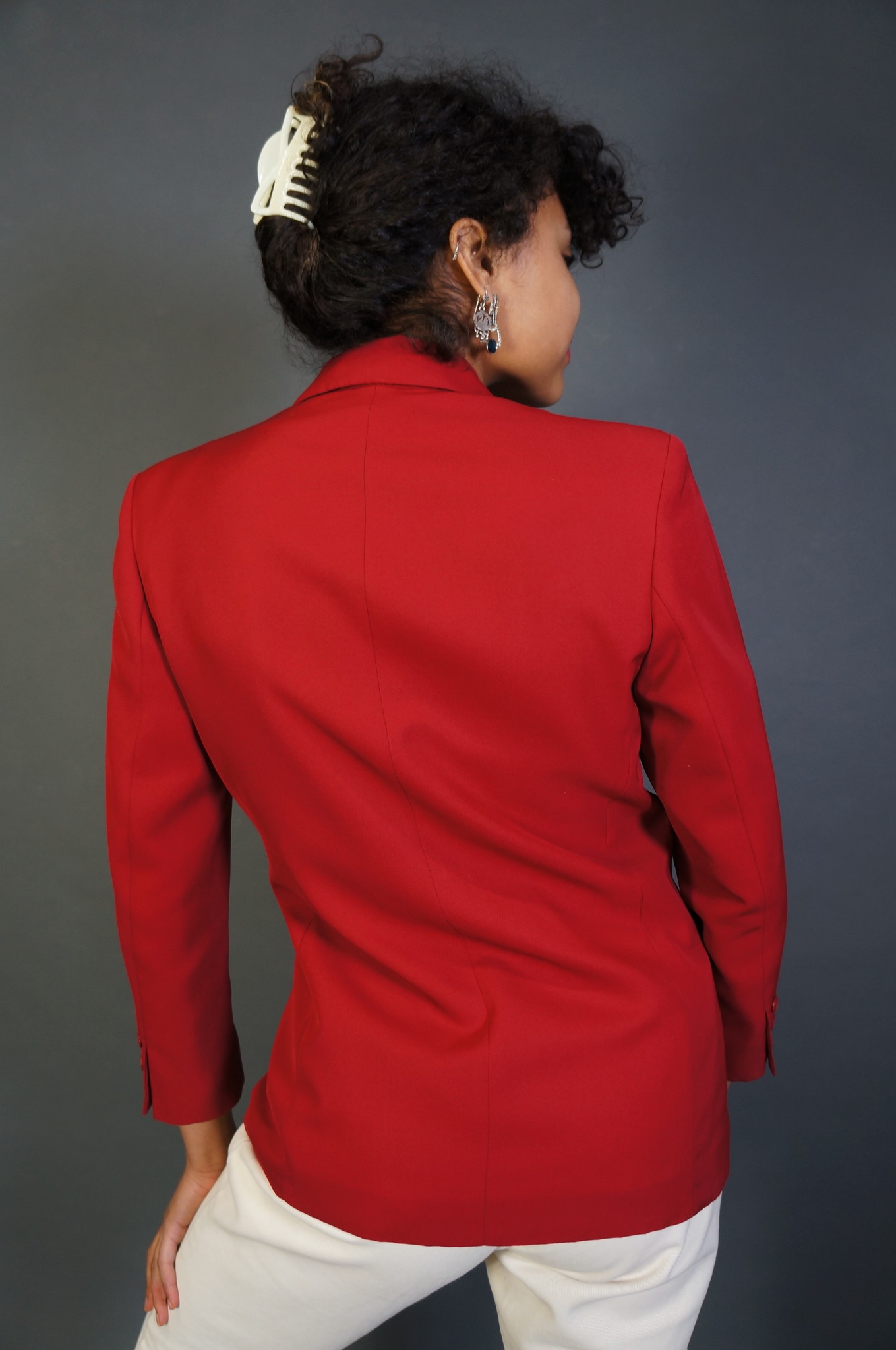 Wine Red Cacharel Blazer