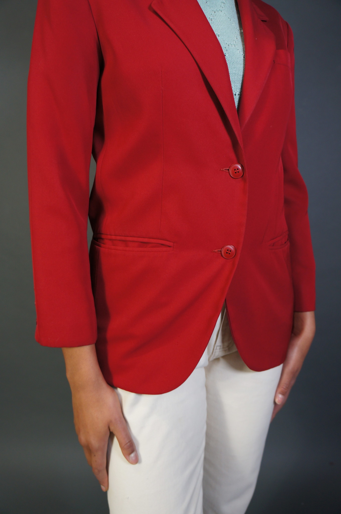 Wine Red Cacharel Blazer