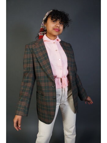 Plaid Blazer Charlotte