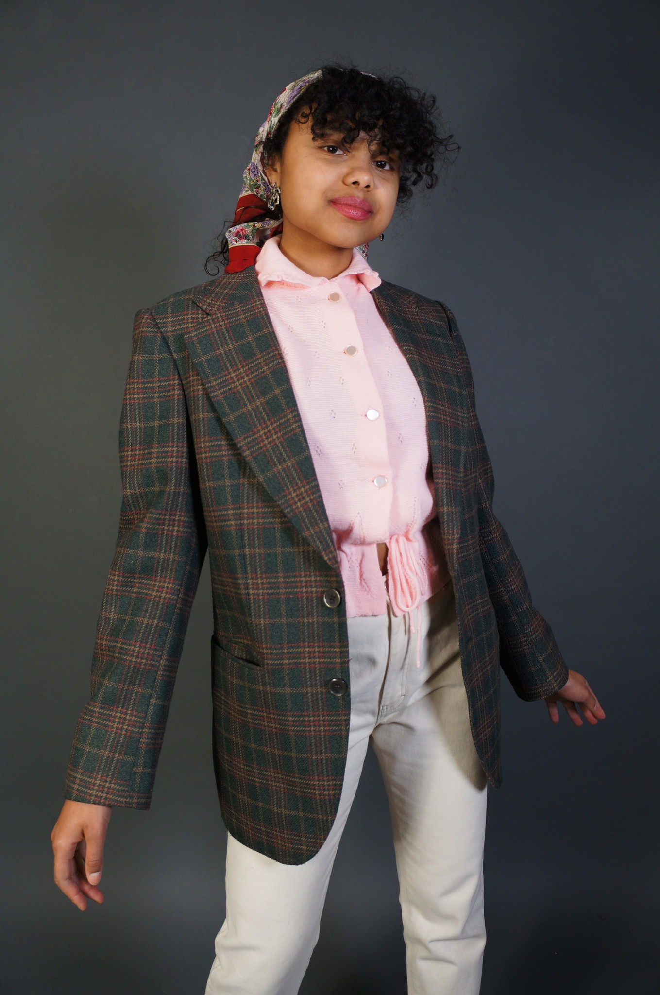 Plaid Blazer Charlotte