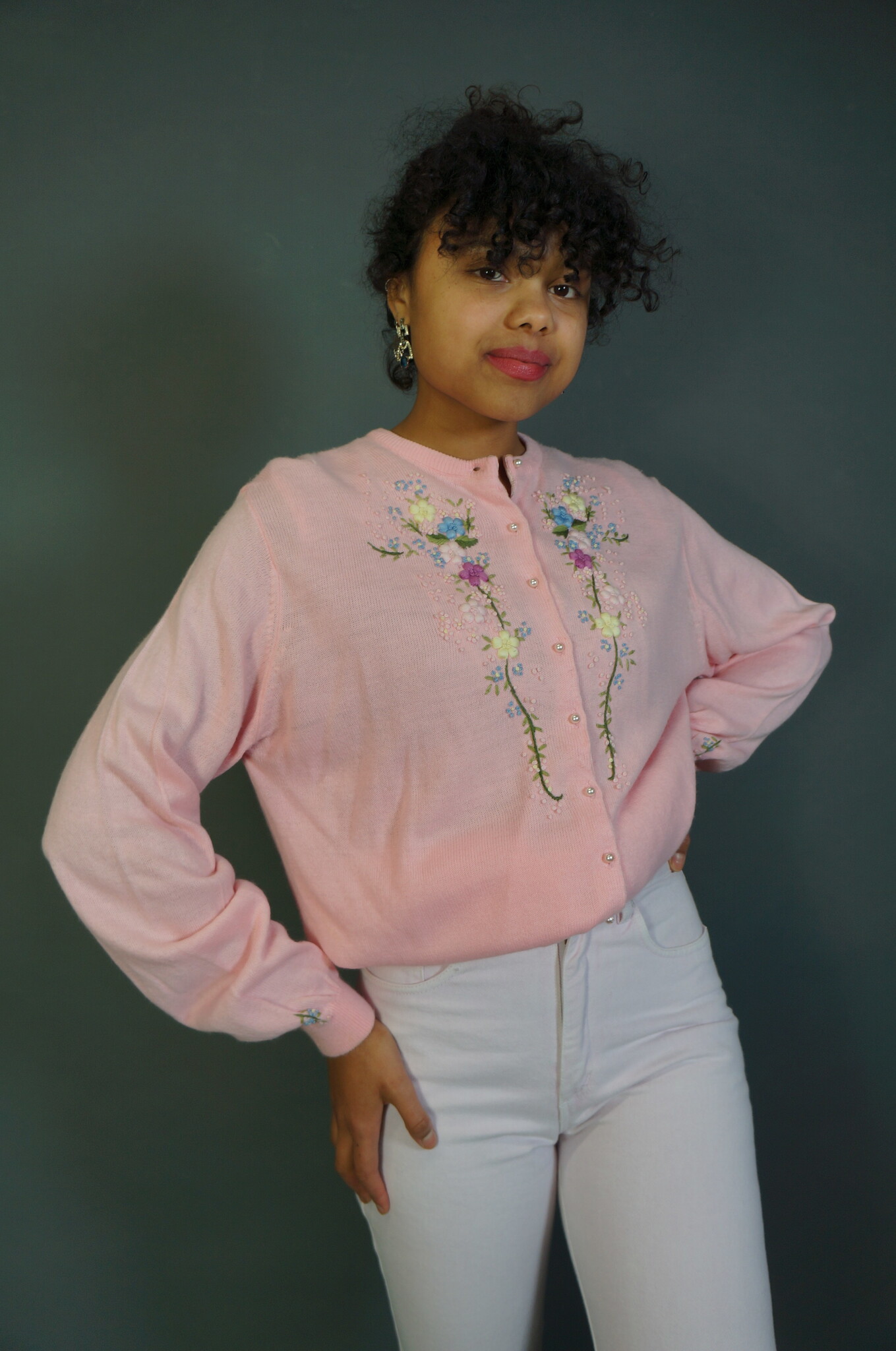 Embroidered Cardigan Emily