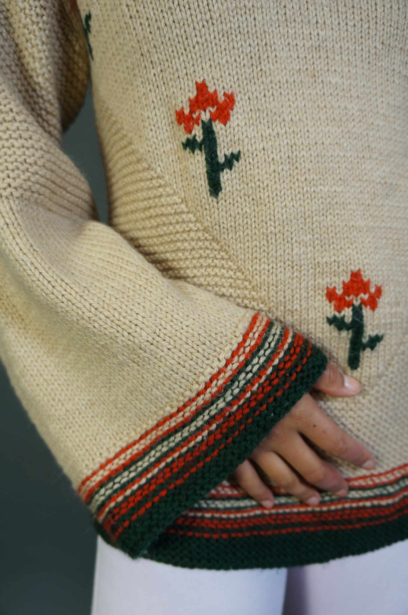 Knitted Sweater Poppy