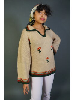 Knitted Sweater Poppy