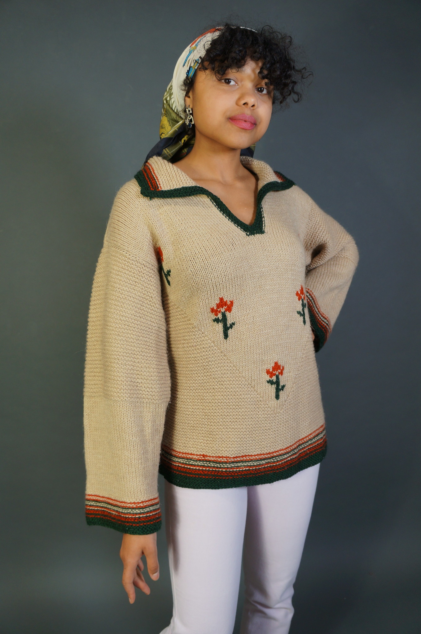 Knitted Sweater Poppy
