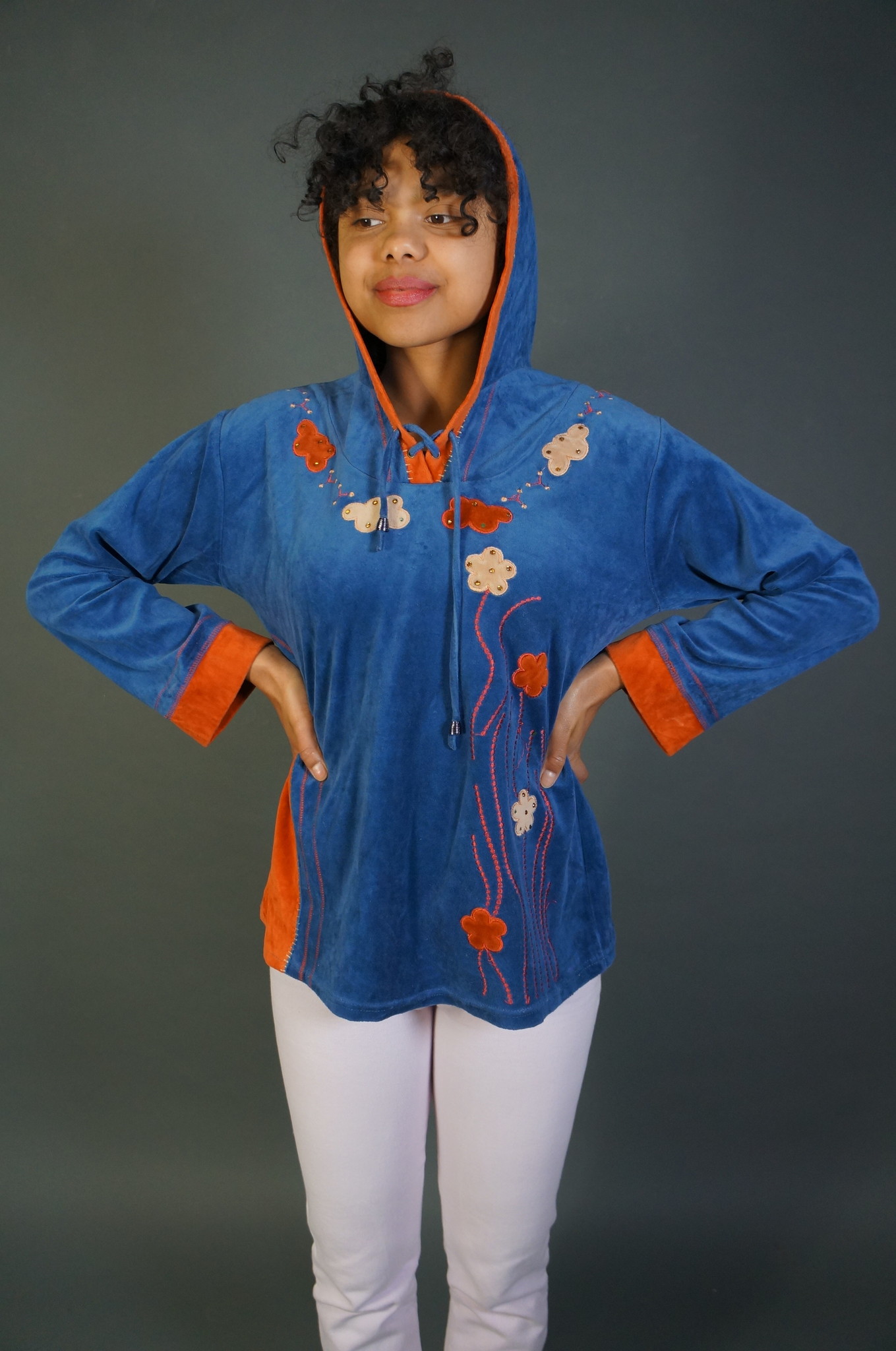 Velvet 70s Hoodie Laura