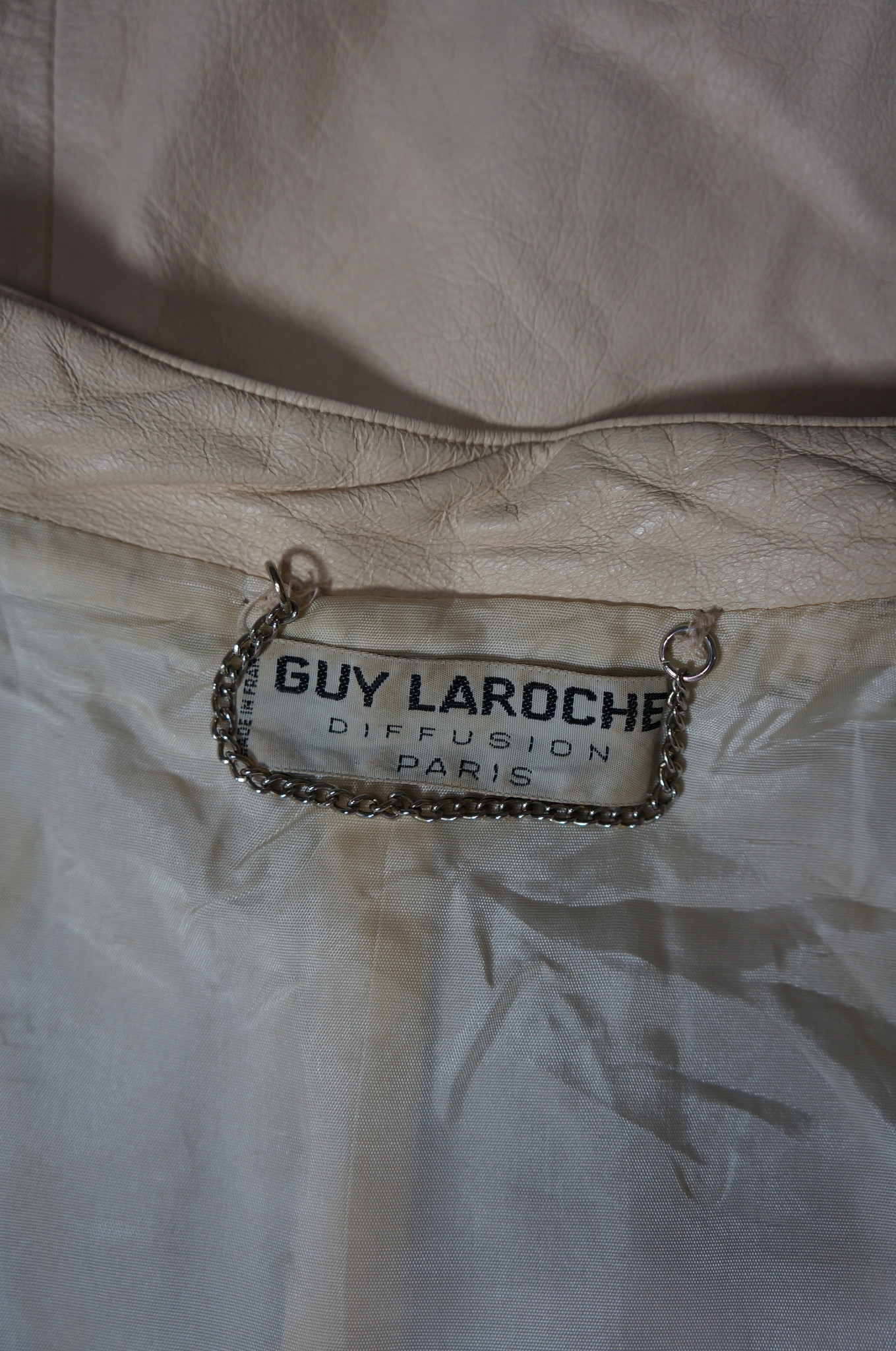 Guy Laroche Leather Jacket