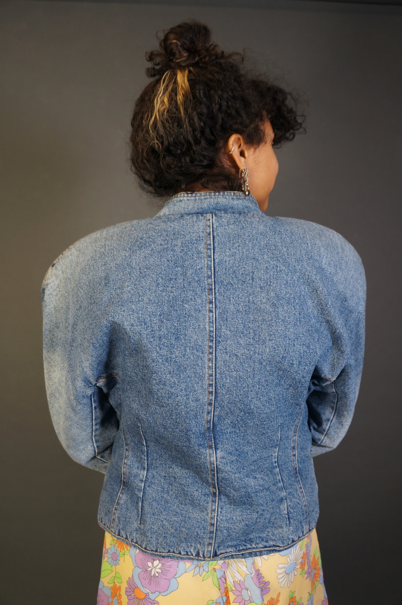 Double-Breasted Jeans Jacket Gloria