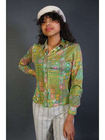 70s  Blouse Jackie