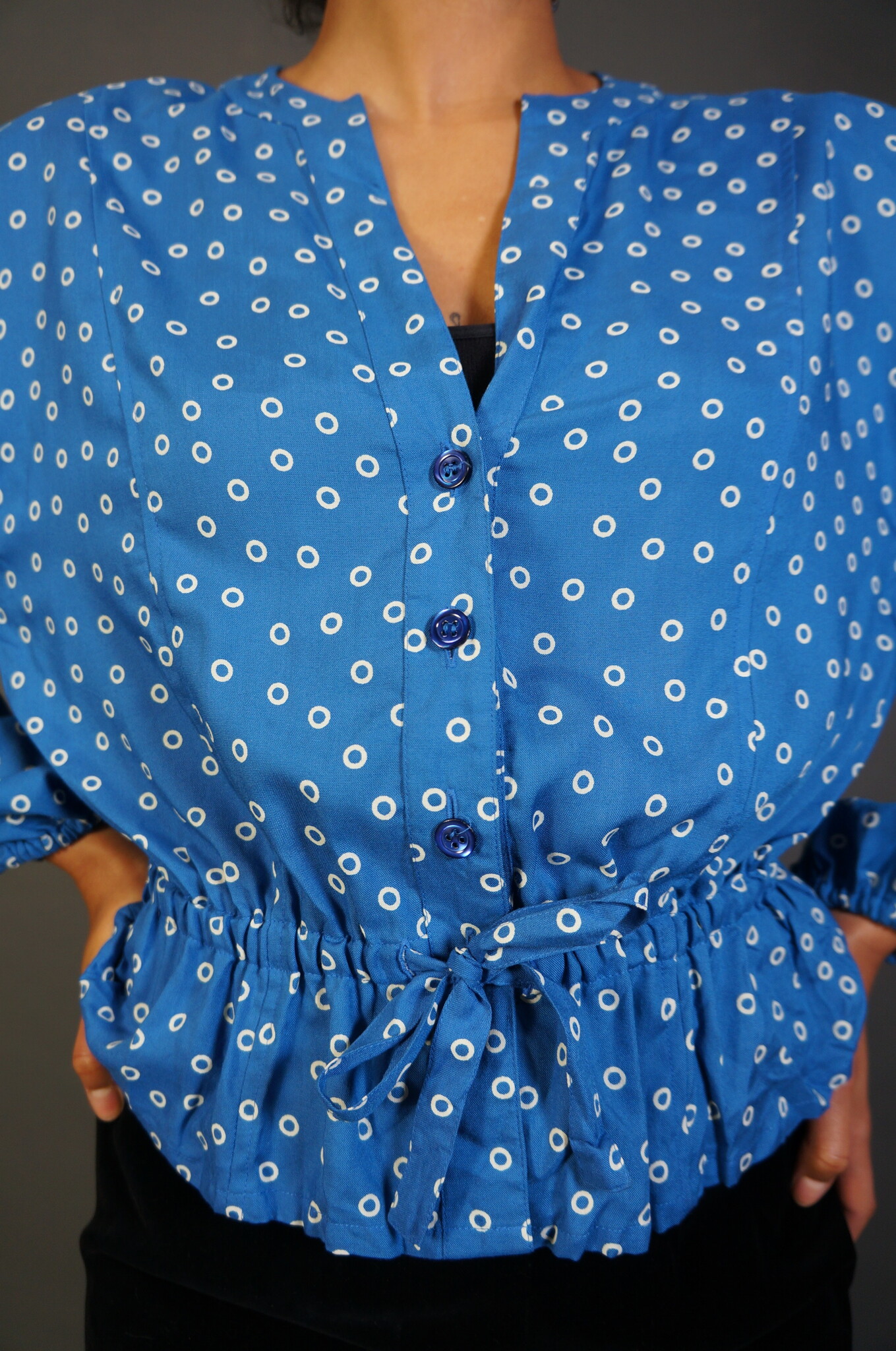 Guy Laroche Dotted Blouse