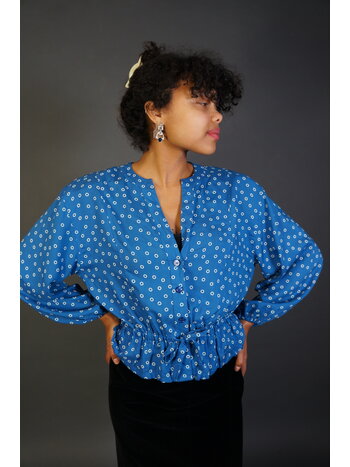 Guy Laroche Dotted Blouse