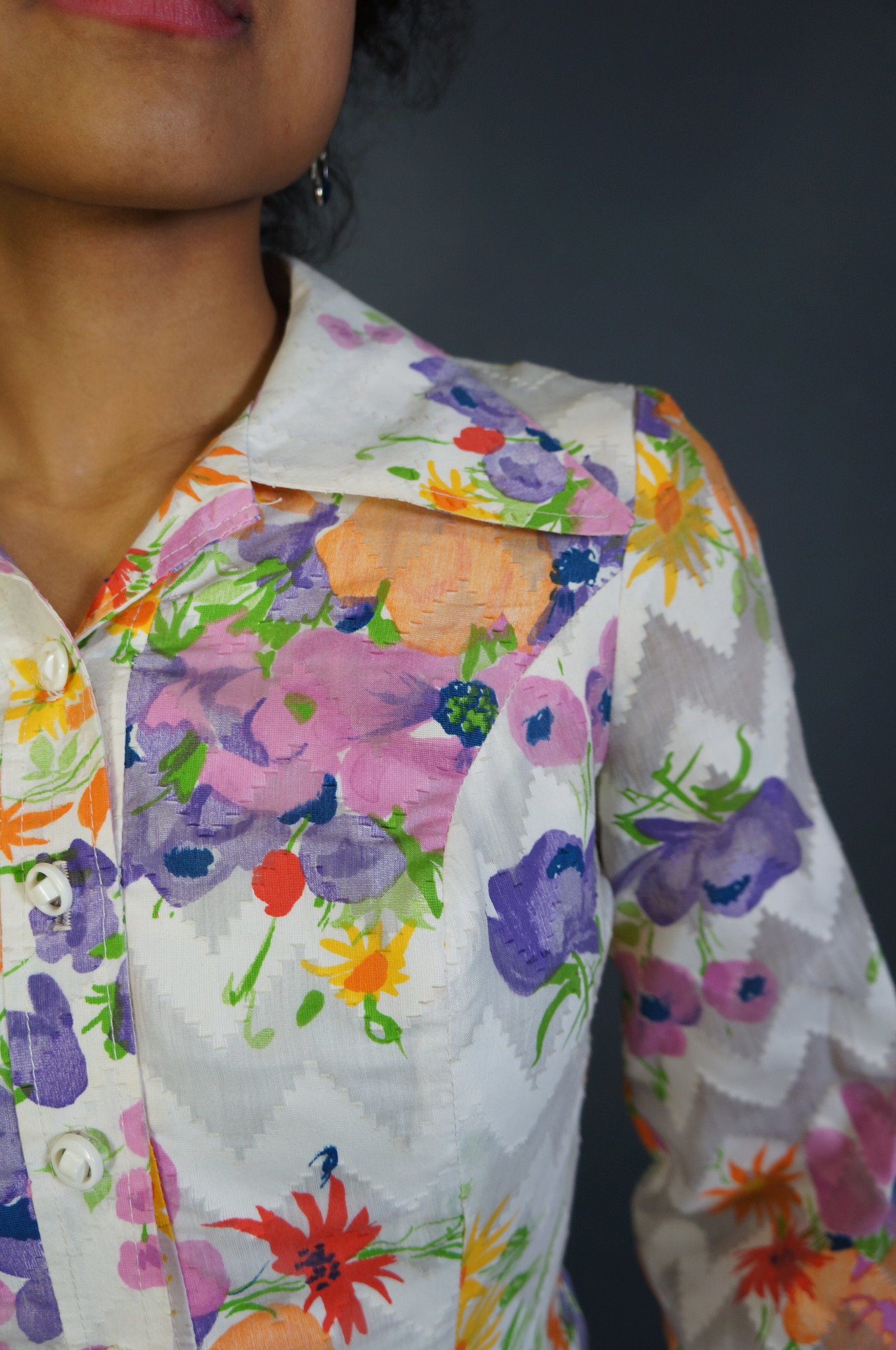 70s Flower Dress Abigail