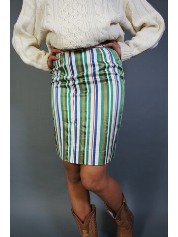Christian Dior Striped Skirt