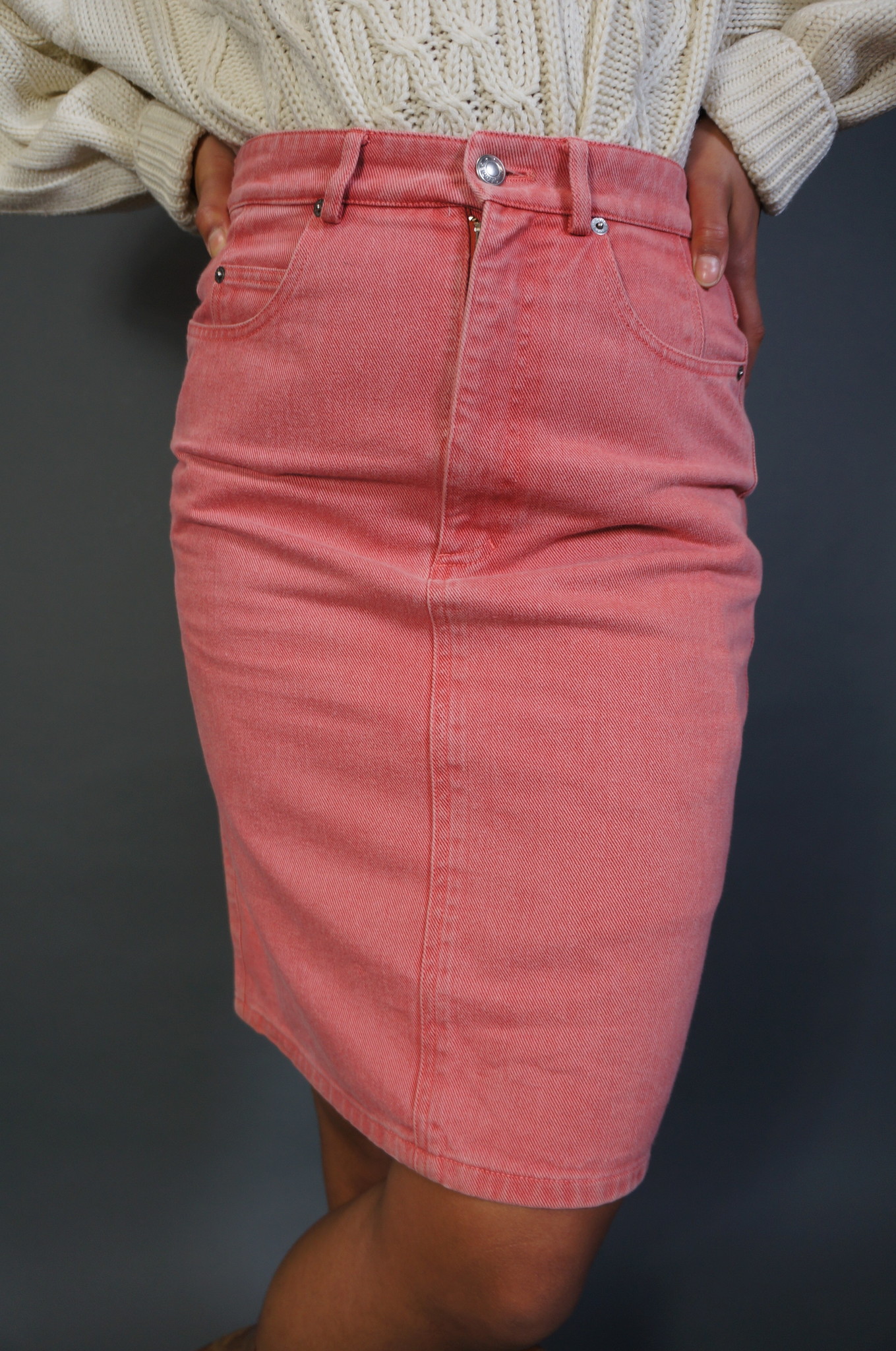 Jil Sander Jeans Skirt