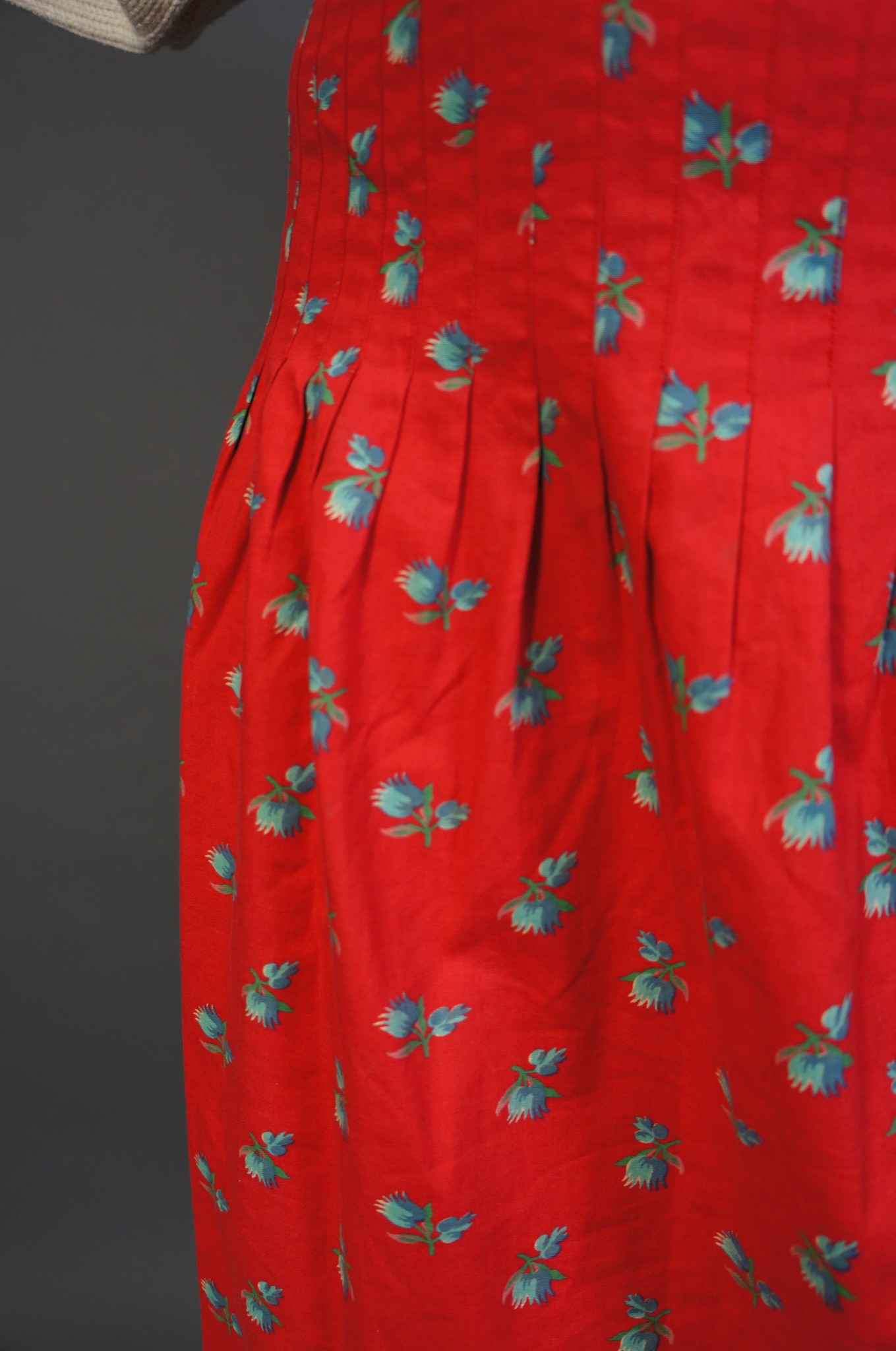 Yves Saint Laurent Pleated Flower Skirt