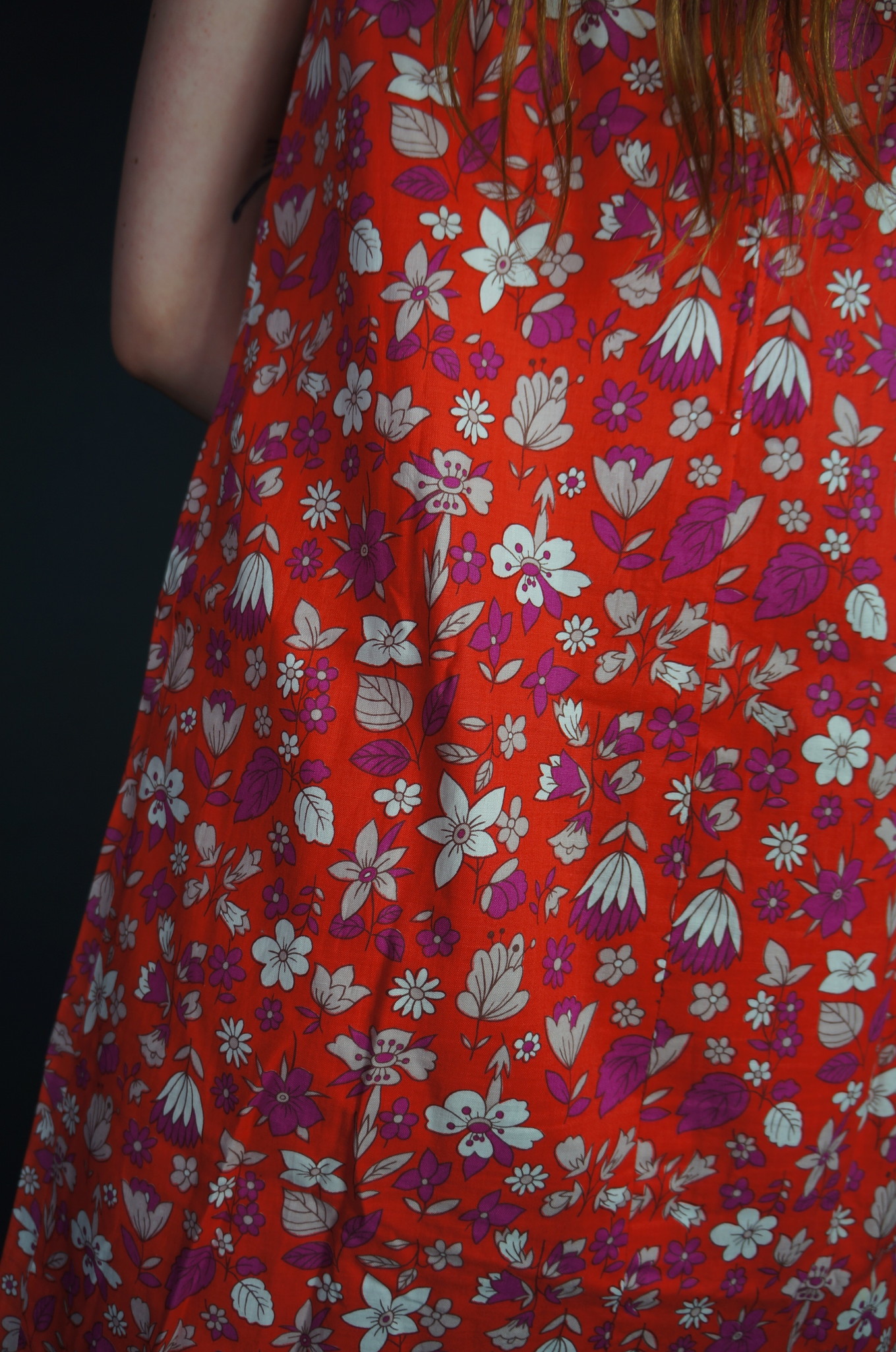 70's Flower Dress